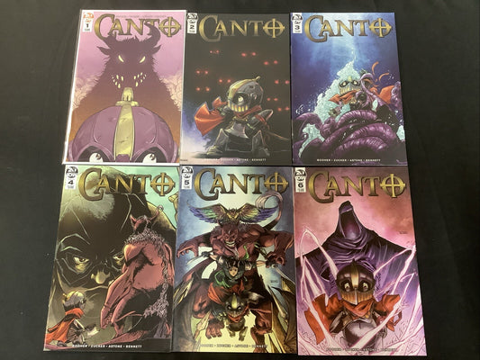 Canto #1 Comic Set, IDW, David Booher/Drew Zucker, PLEASE READ DESCRIPTION