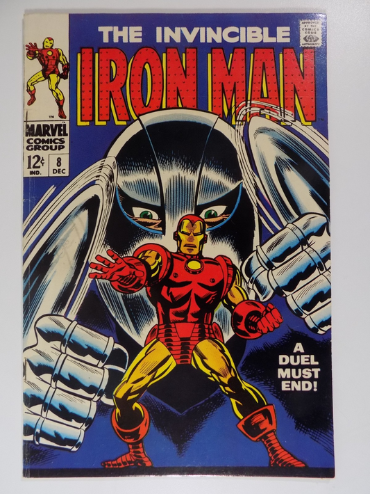 Iron Man #8 Marvel Comic December 1968 Fine