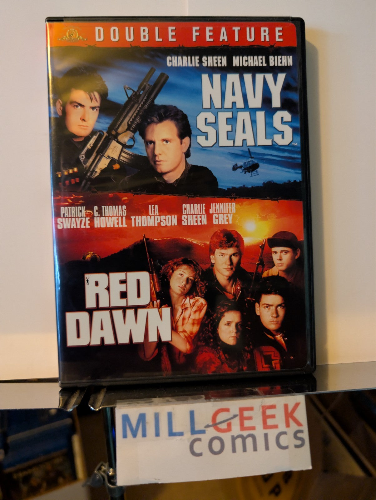 Navy Seals / Red Dawn, Charlie Sheen Double Feature (DVD) -JD