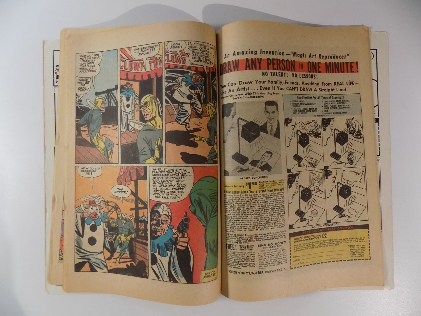 Super Heroes Versus Super Villains #1 Radio Comics 1966 Fine+