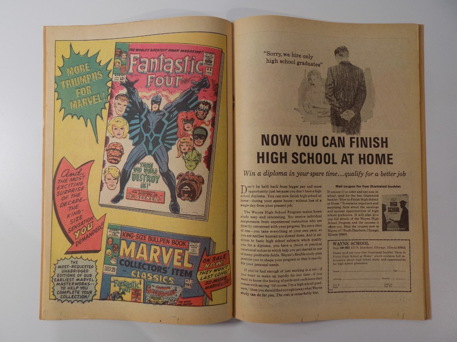 Journey into Mystery #123 Marvel Comic December 1965 Very Good/Fine