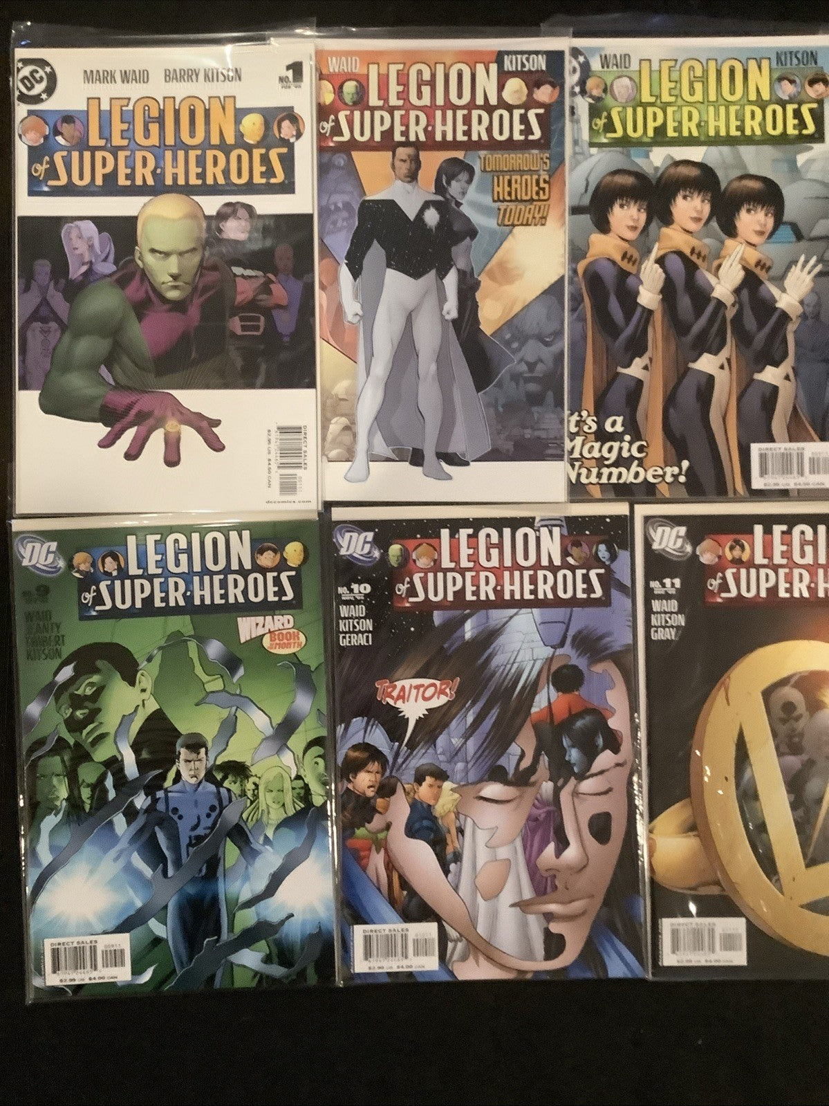 Legion Of Super-Superheroes #1-50 Complete Comic Set, DC, Supergirl, Mark Waid