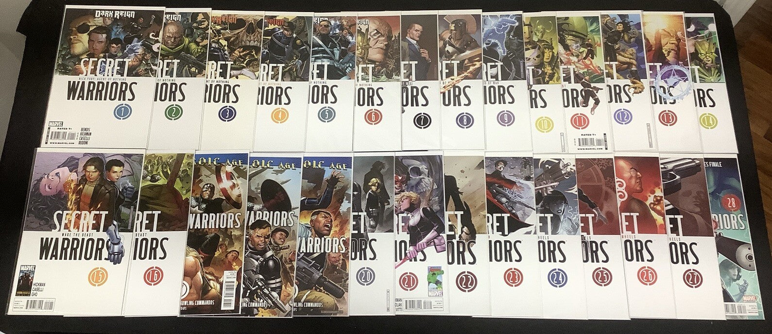 Secret Warriors Vol. 1 (2009) #1-28 Complete Comic Series, Marvel, Madame Hydra