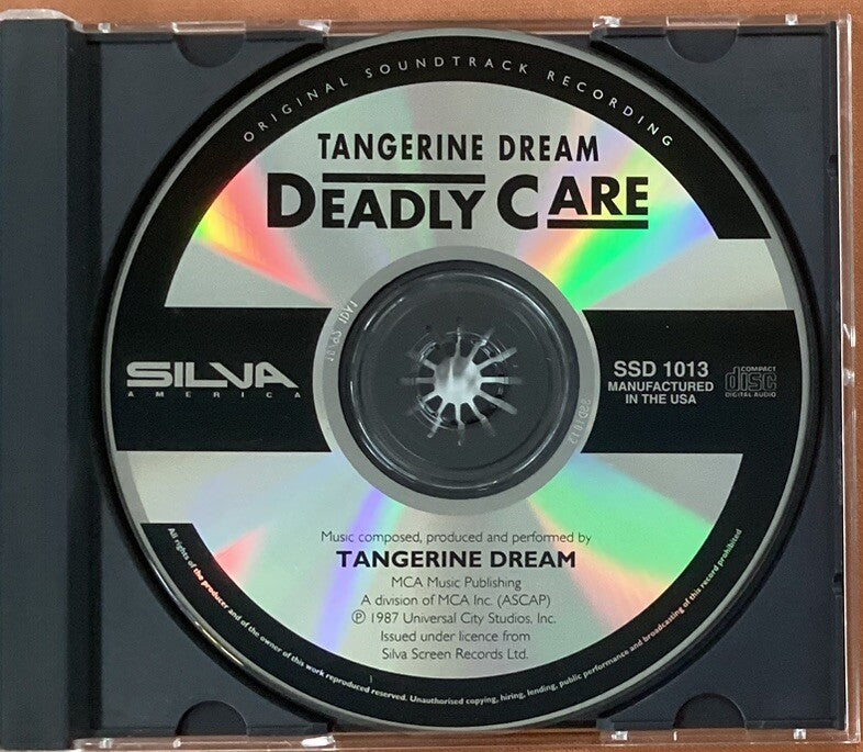 TANGERINE DREAM - Deadly Care (Silva Screen #SSD 1013 - USA, 1992, Like New) -JD