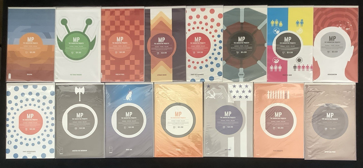 Manhattan Projects #11-25 Comic Lot, Image Comics, Hickman/Browne/Pitarra