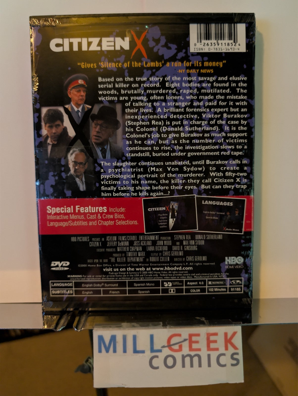 Citizen X / The General, 2 Movie Set (DVD) -JD