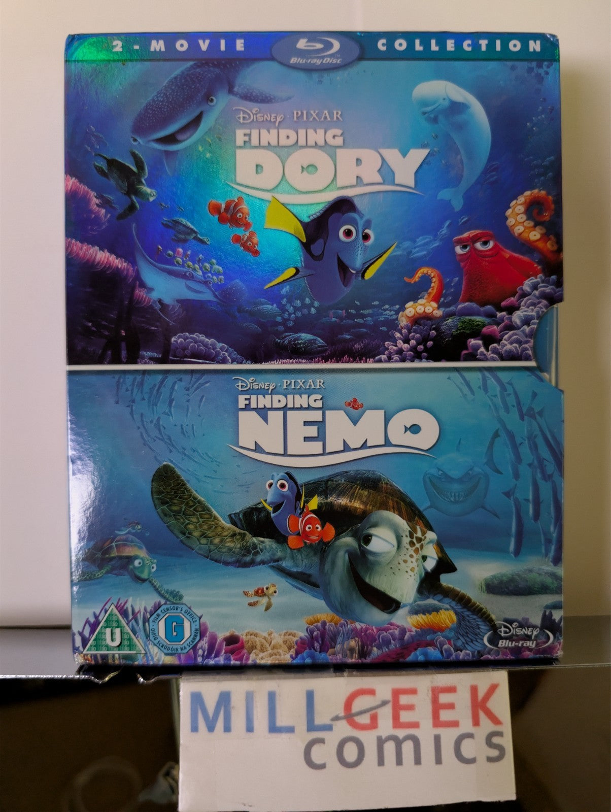 Finding Dory / Finding Nemo, 2 Movie Collection (Blu-Ray REGION FREE) -JD
