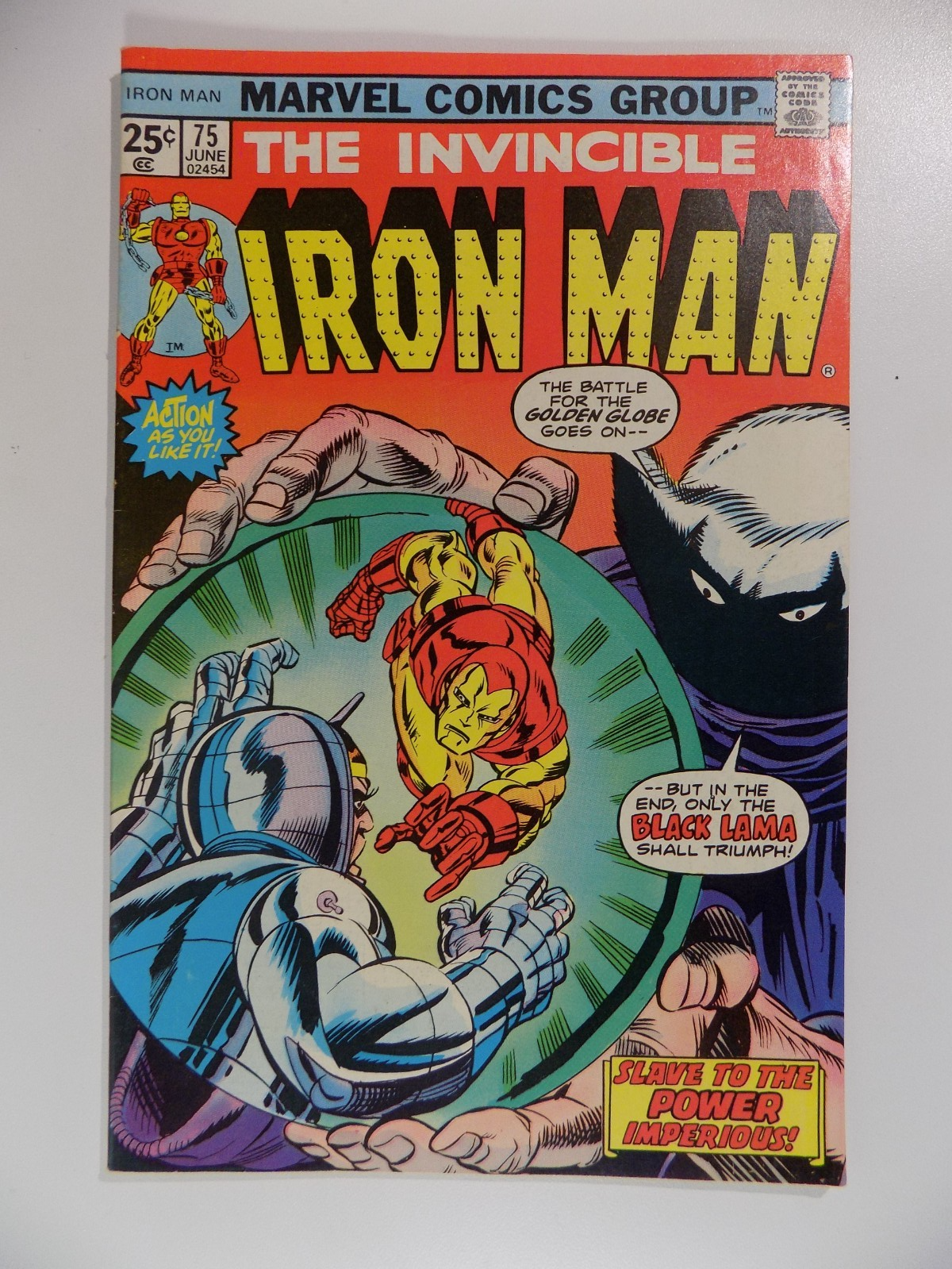 Iron Man #75 Marvel Comic June 1975 Very Fine/Near Mint
