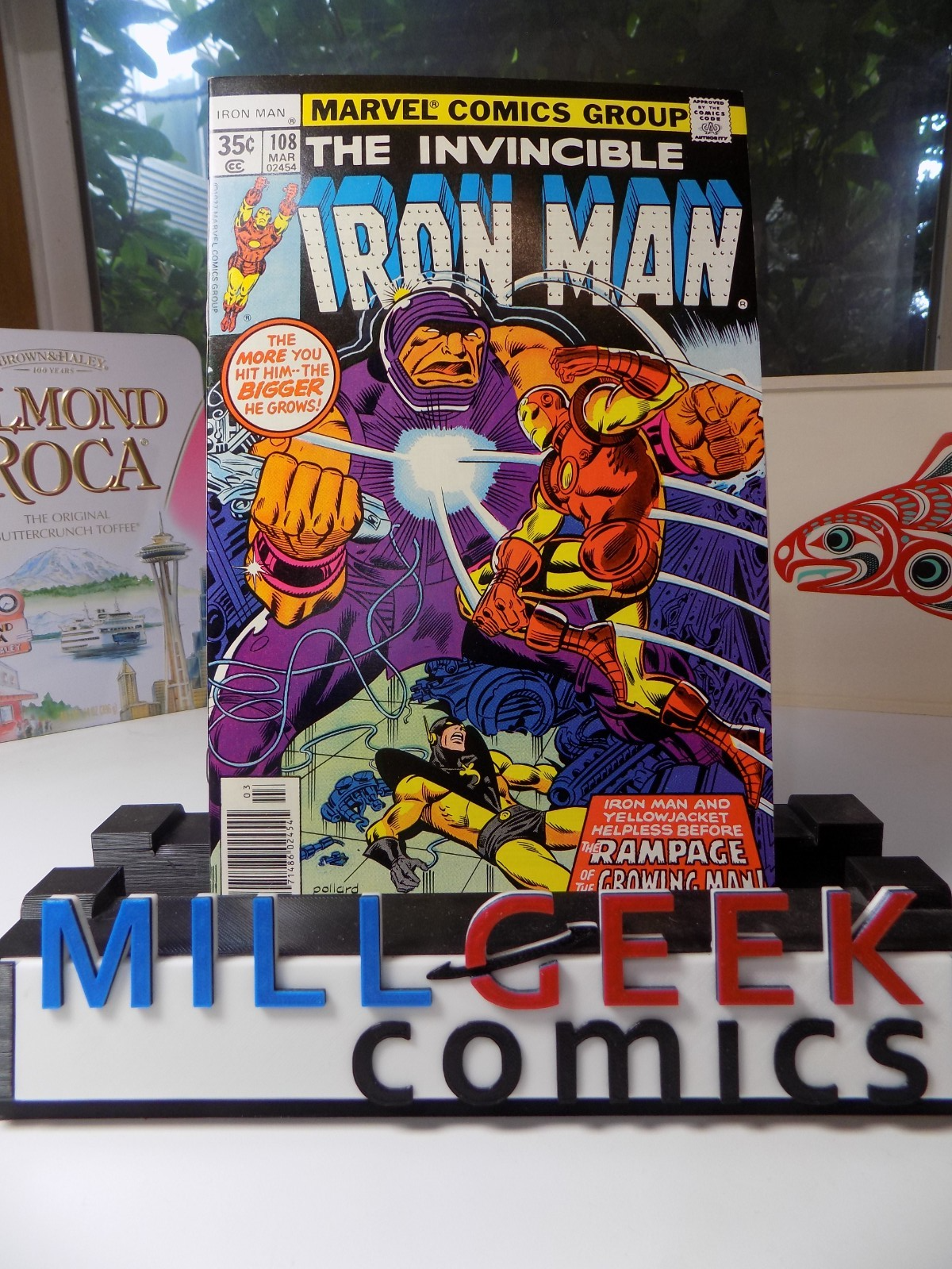 Iron Man #108 Marvel Comic March 1978 Very Fine/Near Mint
