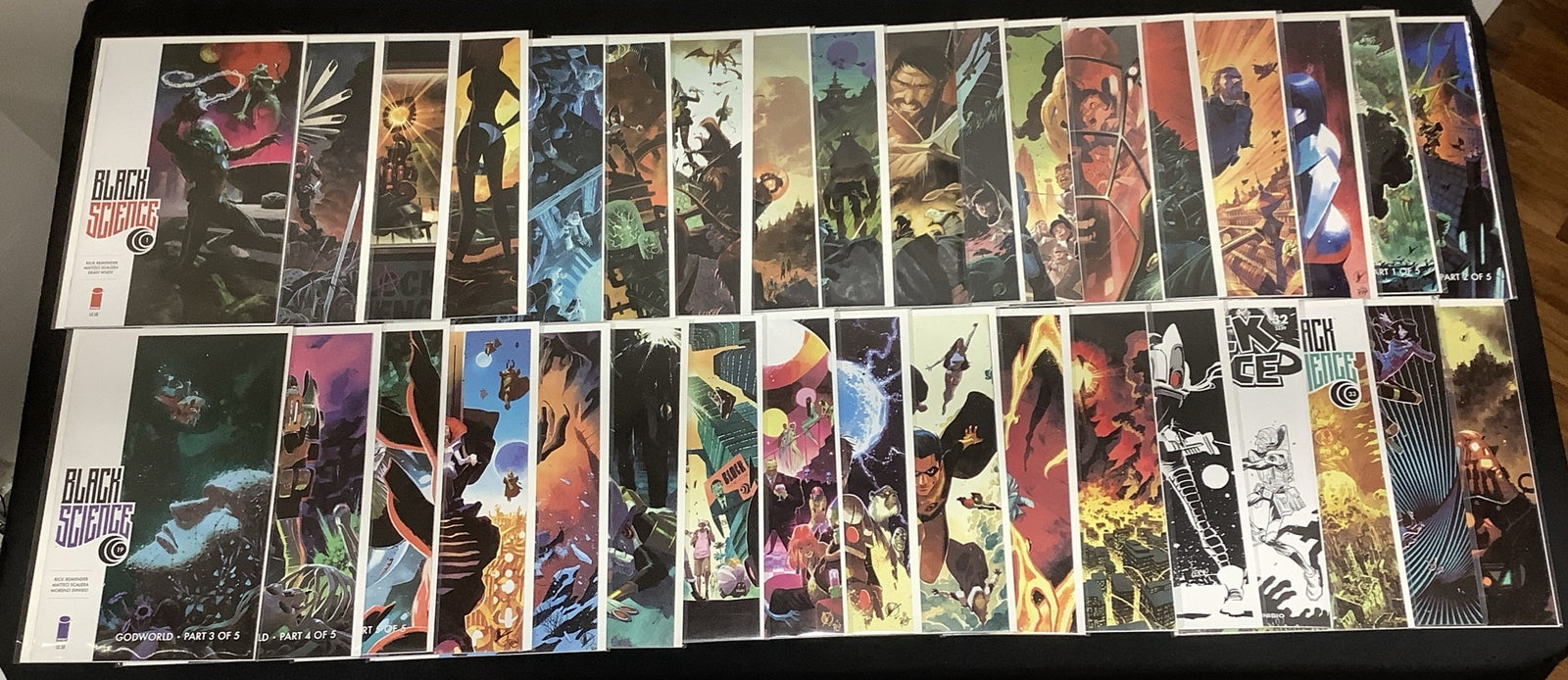Black Science #1-35 Comic Lot, Image Comics, Rick Remender, Matteo Scalera