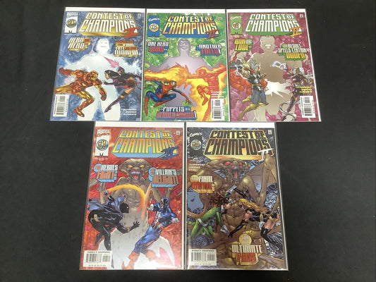 Contest of Champions II #1-5 Complete Comic Set, Chris Claremont Oscar Jimenez