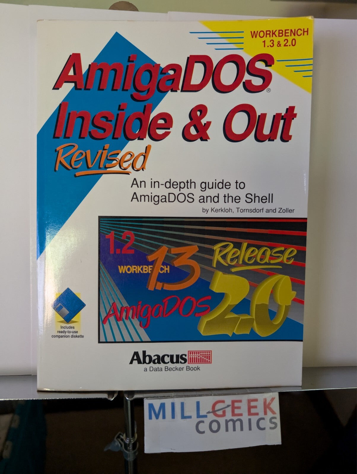 AmigaDOS Inside & Out Revised, Paperback 1991, NO DISK -JD