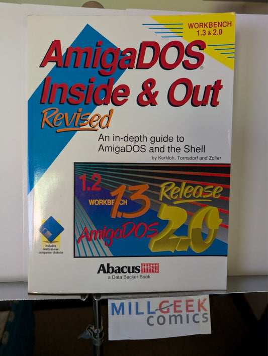 AmigaDOS Inside & Out Revised, Paperback 1991, NO DISK -JD