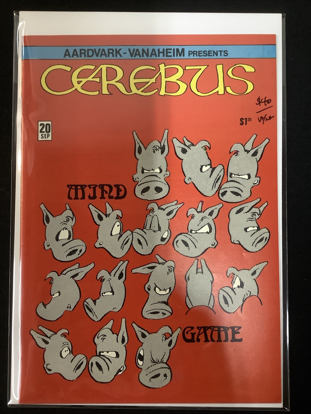 Cerebus The Aardvark #16-20 Comic Lot, Aardvark-Vanaheim, Dave Sim, See Photos