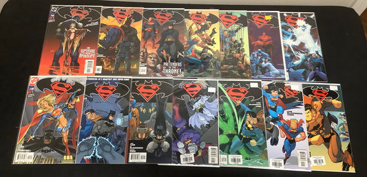 Superman/Batman #12-25 Comic Lot, Supergirl, Michael Turner Jeph Loeb