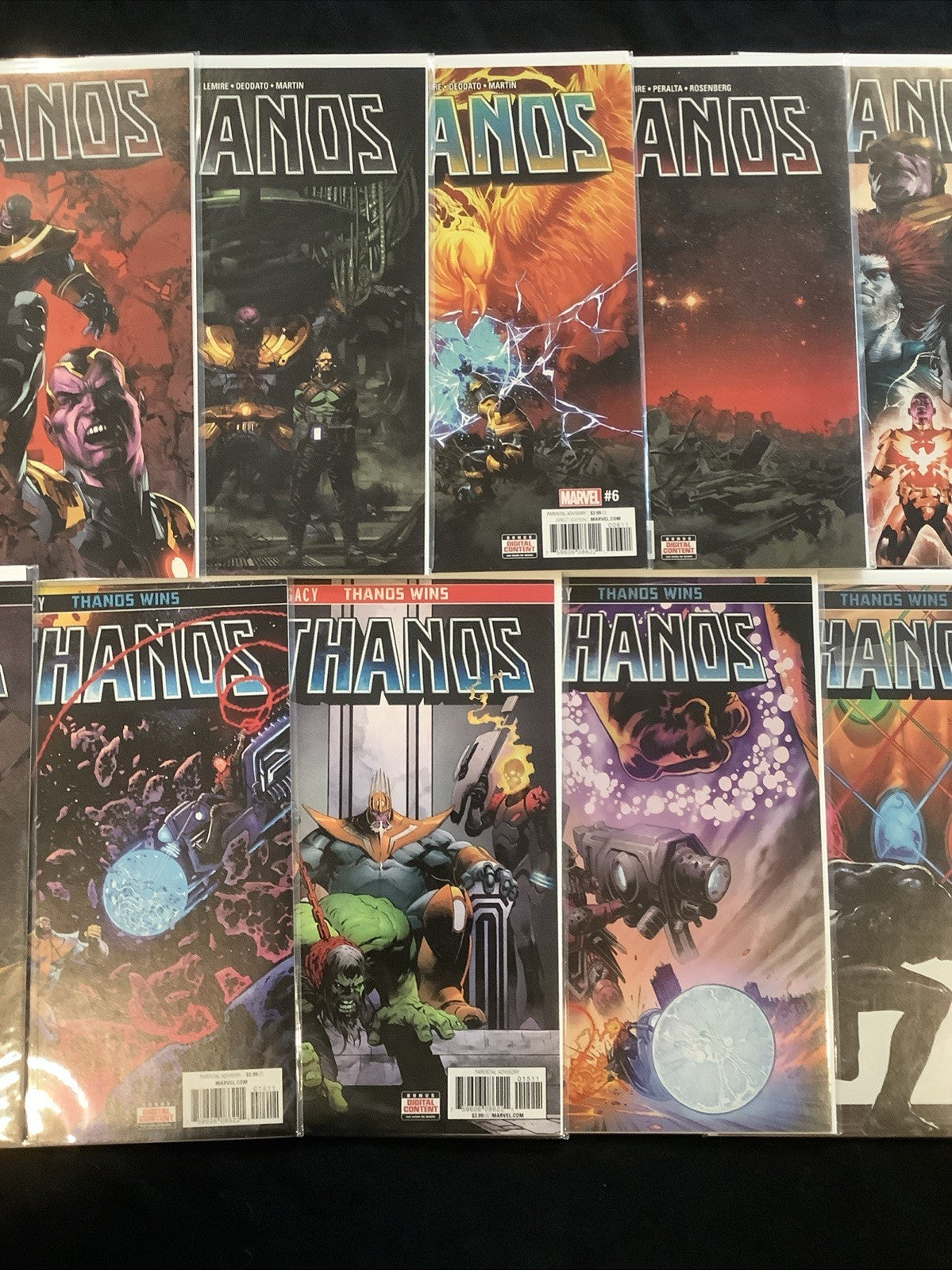 Thanos #1-18 + Annual #1 Complete Comic Set, Marvel, 1st App Cosmic Ghost Rider
