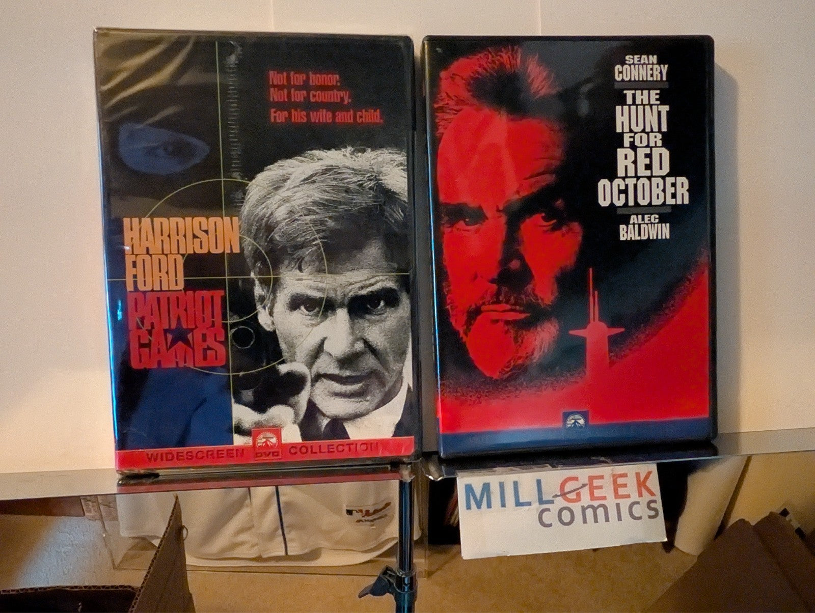 Patriot Games / The Hunt for the Red October, 2 Jack Ryan Films(DVD) Like New-JD