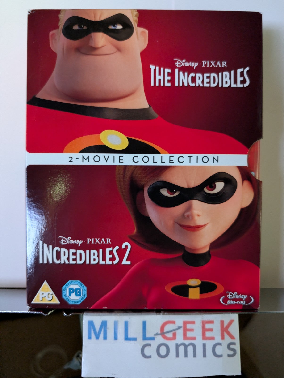 The Incredibles / Incredibles 2, 2 Movie Collection (Blu-Ray REGION FREE) -JD