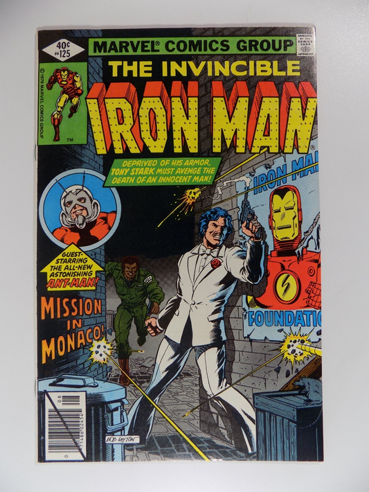 Iron Man #125 Marvel Comic August 1979 Very Fine/Near Mint