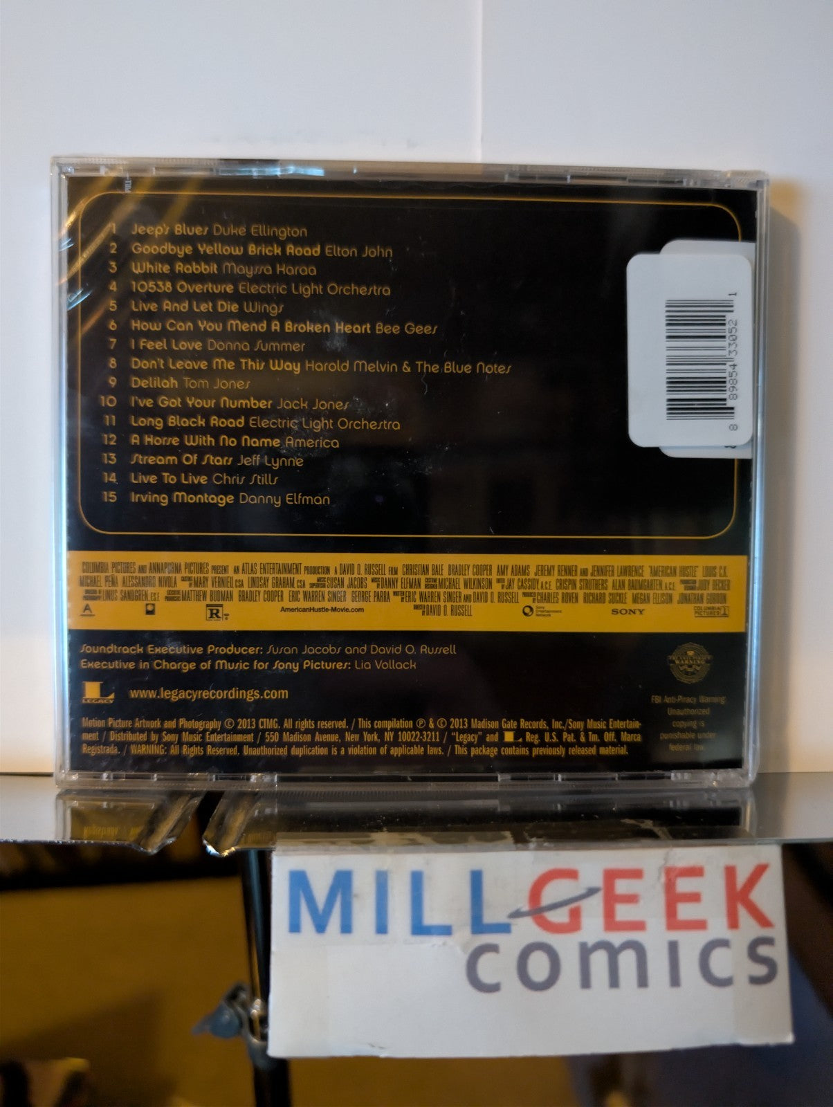 Soundtrack 4 CD Lot (American Hustle, Runaways, Kill Bill 1, From Dusk til.) -JD