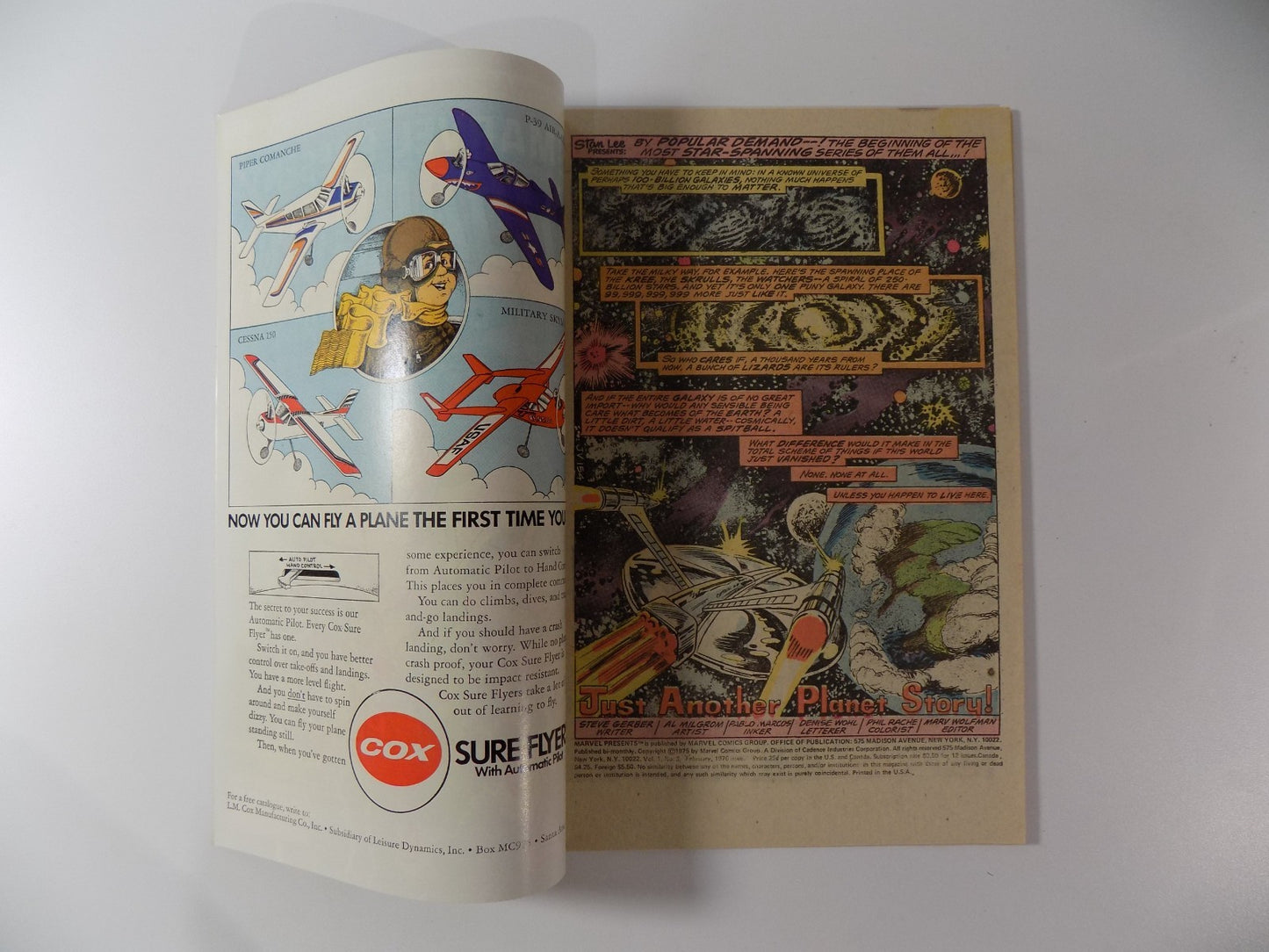 Marvel Presents #3 Guardians of the Galaxy Feb 1976 Near Mint-