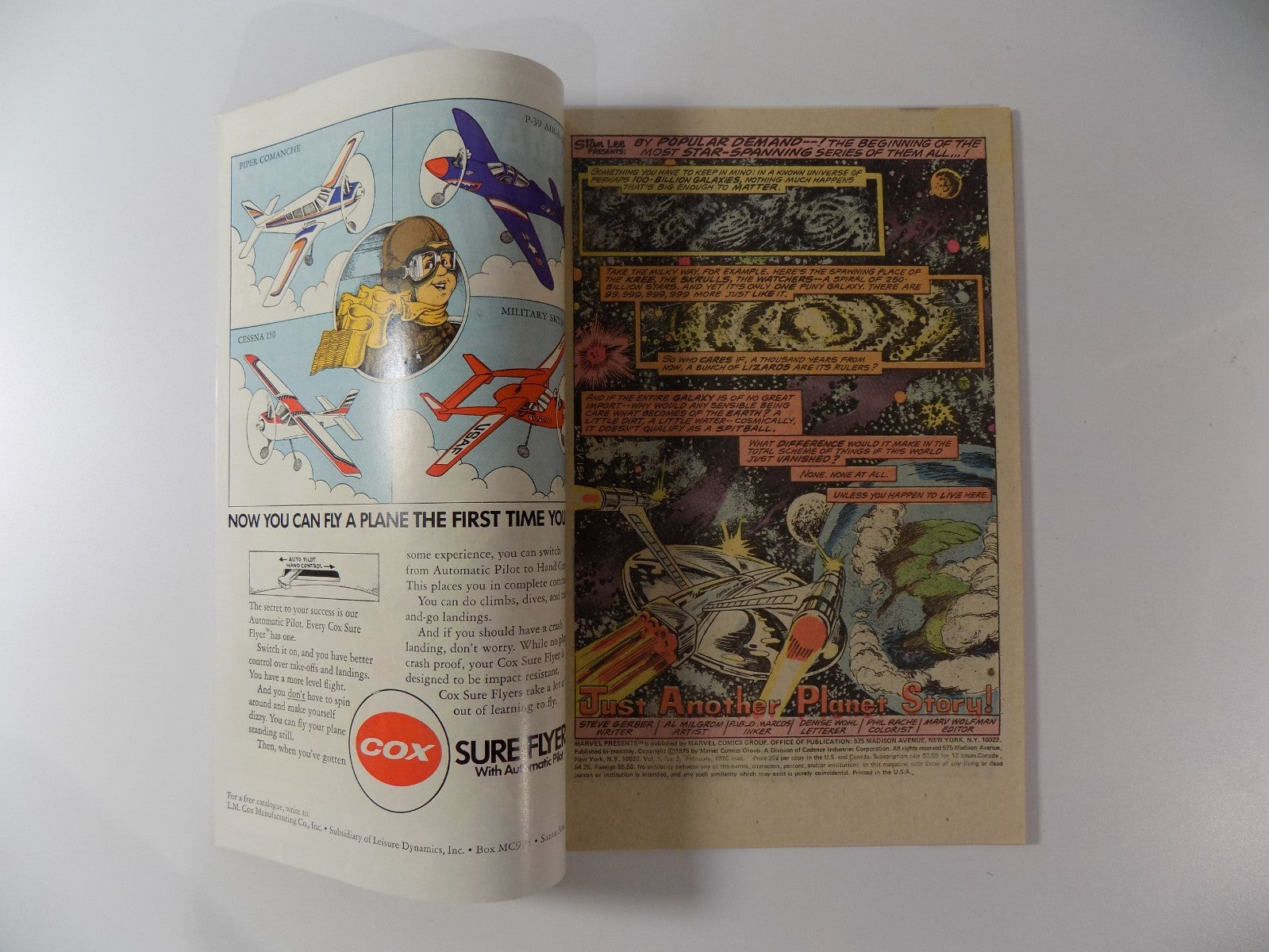 Marvel Presents #3 Guardians of the Galaxy Feb 1976 Near Mint-