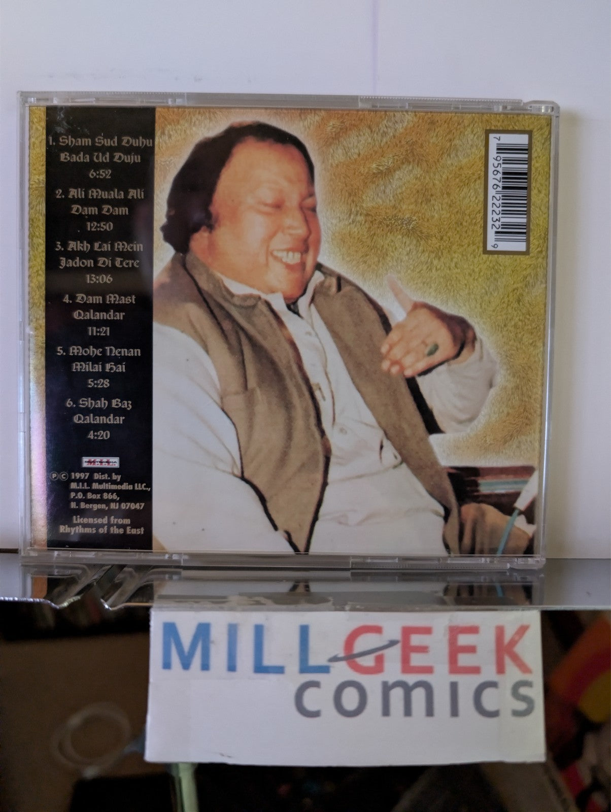 Nusrat Fateh Ali Khan 2 CD Lot (Farewell Songs, Visions of Allah) -JD