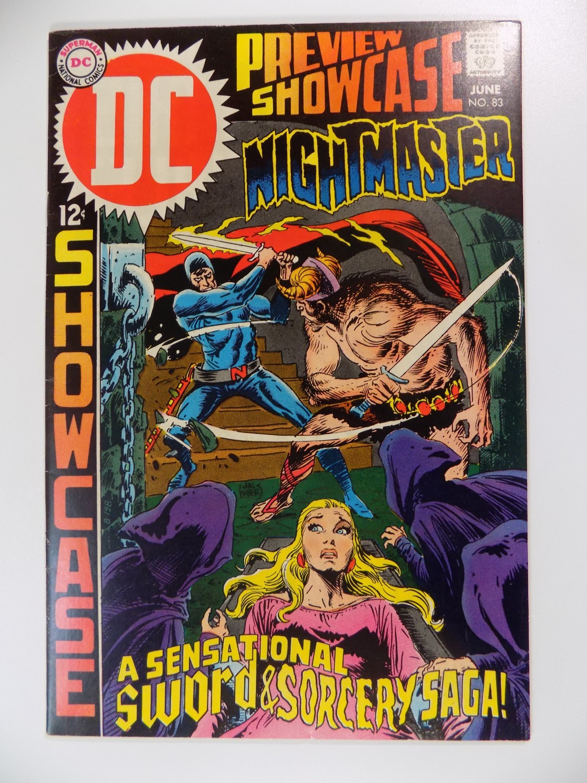 Showcase #83 Nightmaster DC Comic June 1969 Very Fine+