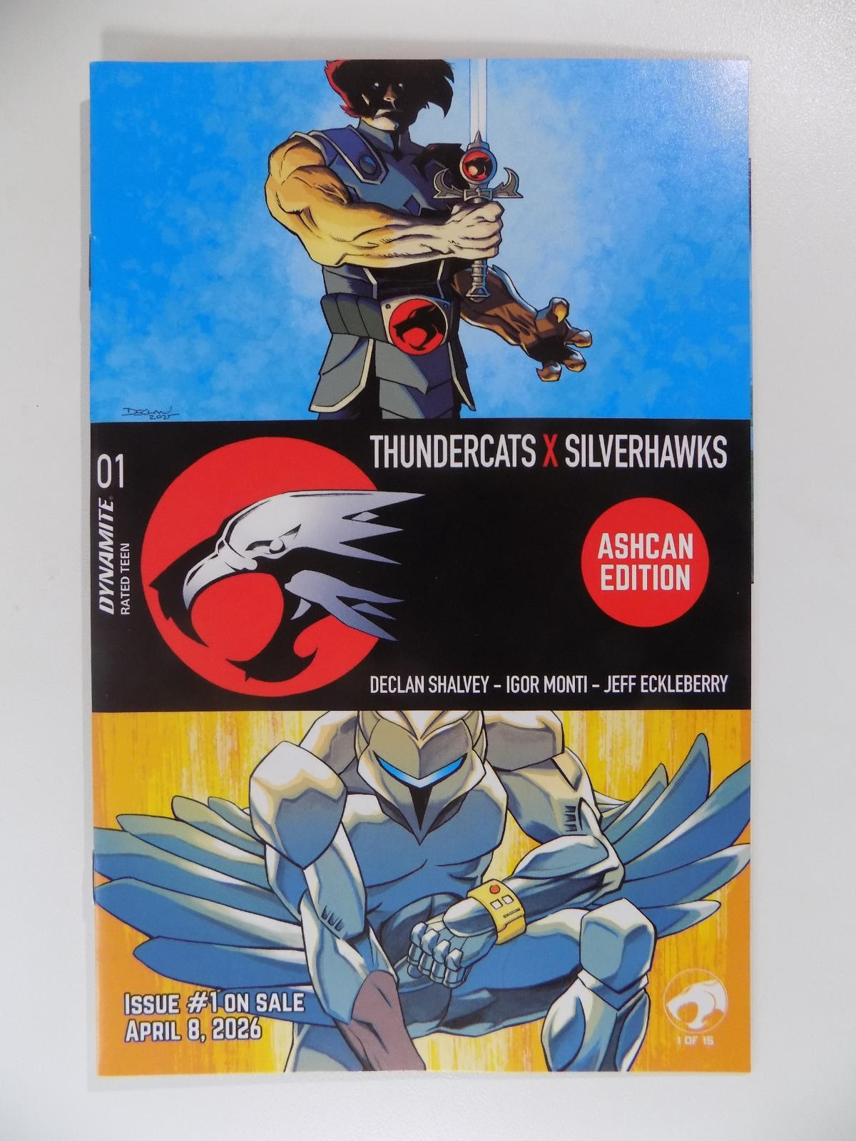Thundercats X Silverhawks #1 Dynamite Comic Ashcan Edition