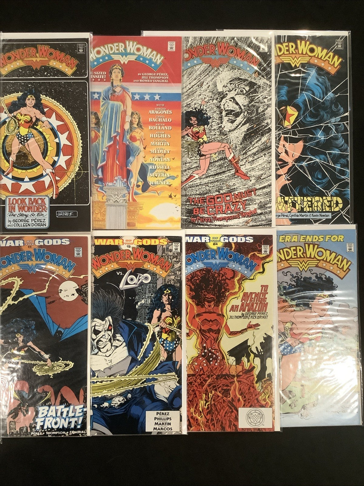 Wonder Woman #43-62 Comic Lot, DC Comics, George Perez, WW Vs. Lobo, 1990