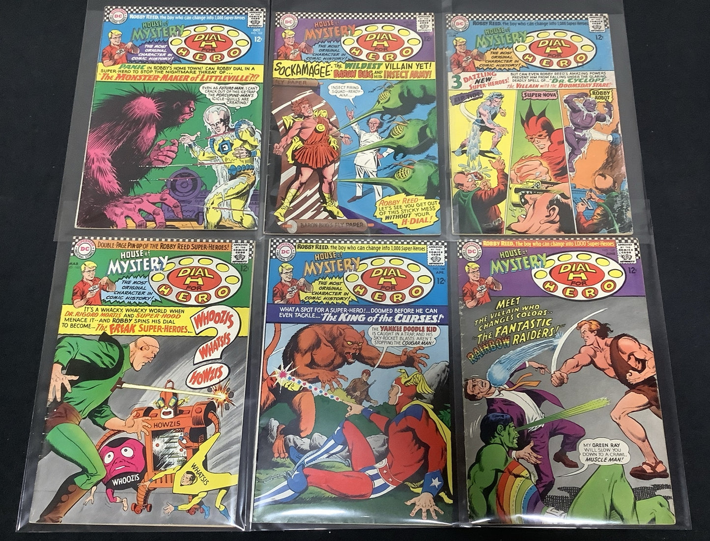 House Of Mystery #156-173 Comic Lot, DC Comics, 1st App Dial H, Plastic Man