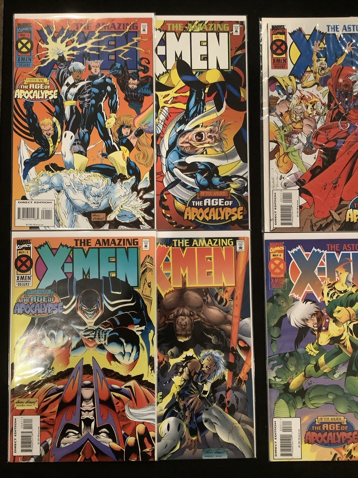Age Of Apocalypse Bundle: Amazing X-Men, Astonishing X-Men, Weapon X, X-Man 1995