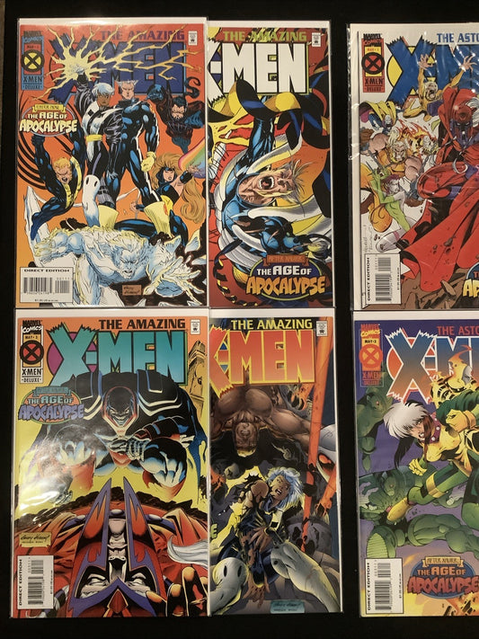 Age Of Apocalypse Bundle: Amazing X-Men, Astonishing X-Men, Weapon X, X-Man 1995