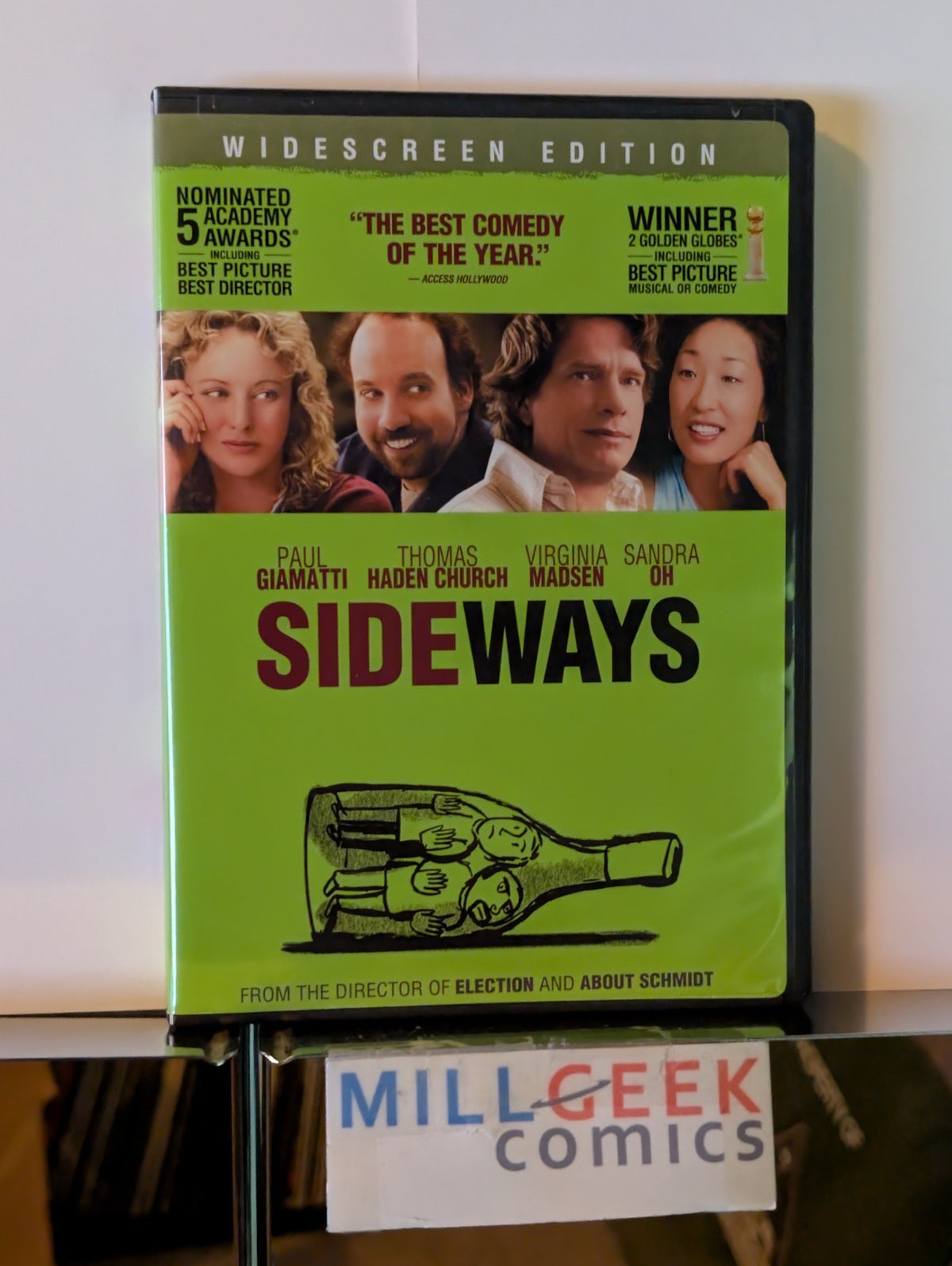 Sideways / The Aristocrats / The Russians Are Coming, 3 Comedy Movies (DVD) -JD
