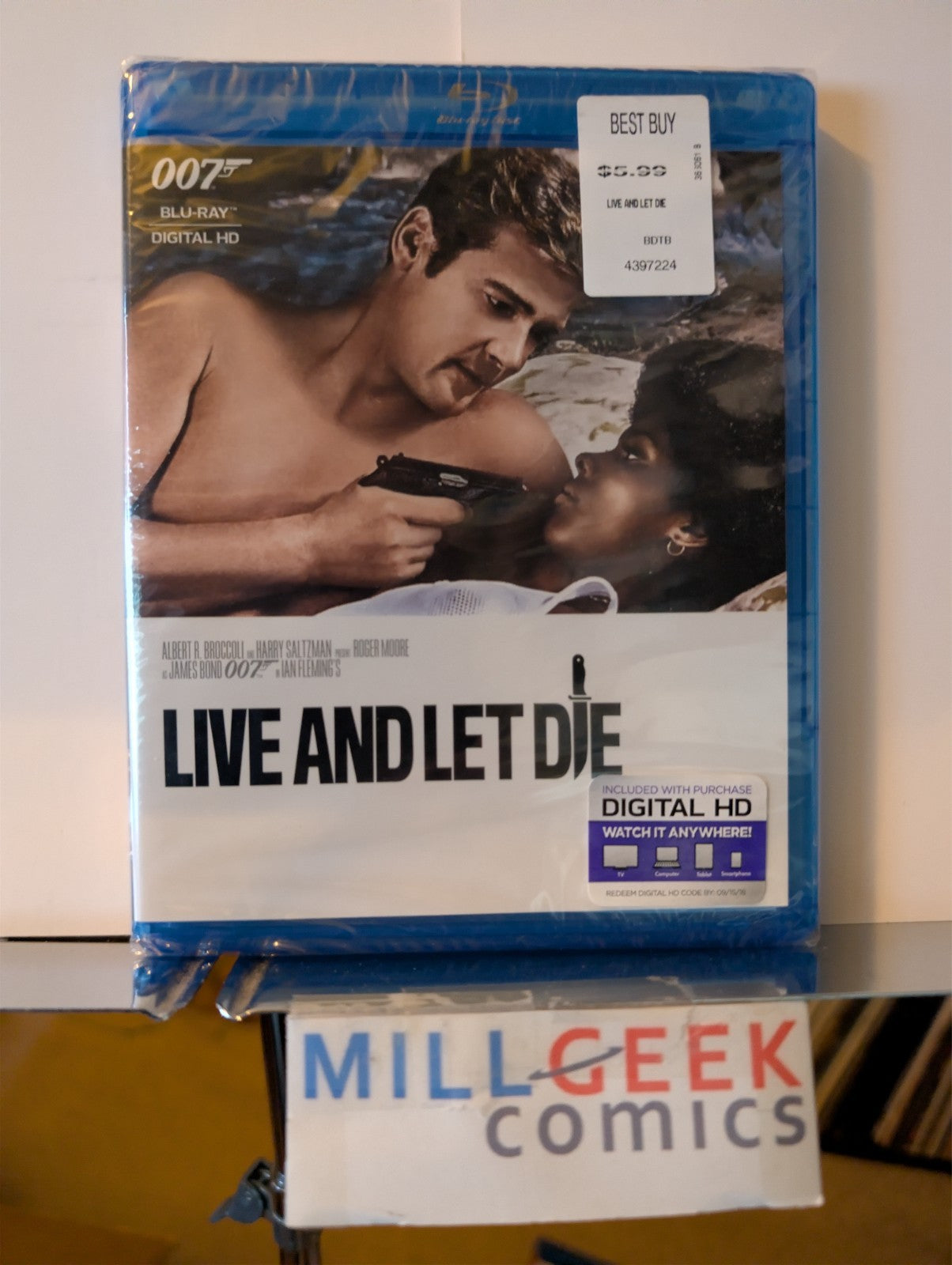Live and Let Die / The Man with the Golden Gun, 2 Movie Set (Blu-ray) -JD