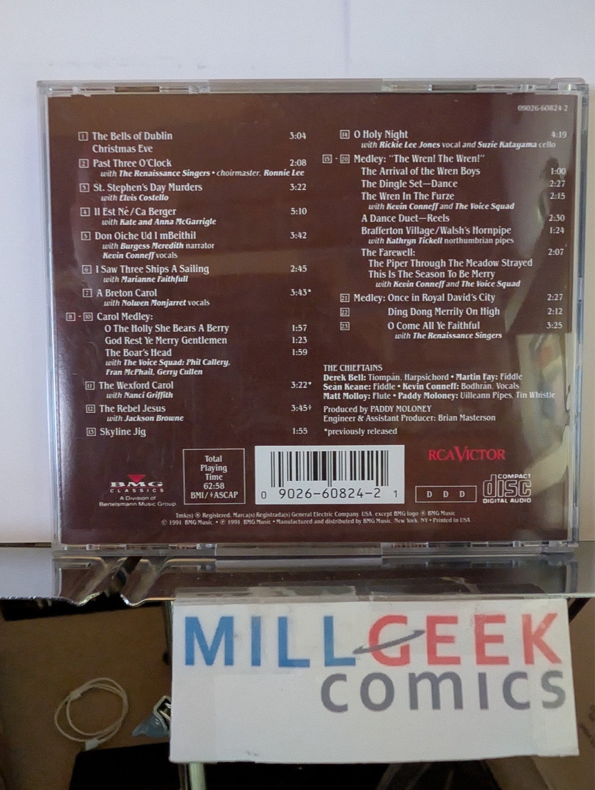 Celtic Folk Music 3 CD Lot (Bothy Band, Chieftains, Green Linnet Hits) -JD