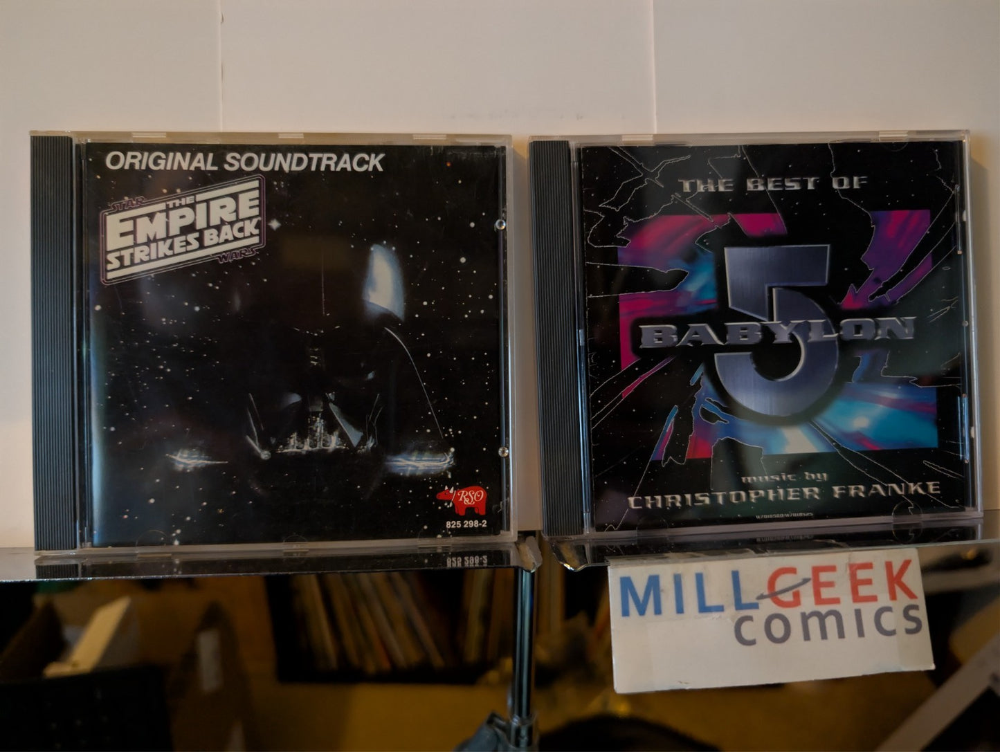 Sci-Fi Soundtracks, 2 CD Lot (Empire Strikes Back, Babylon 5) -JD