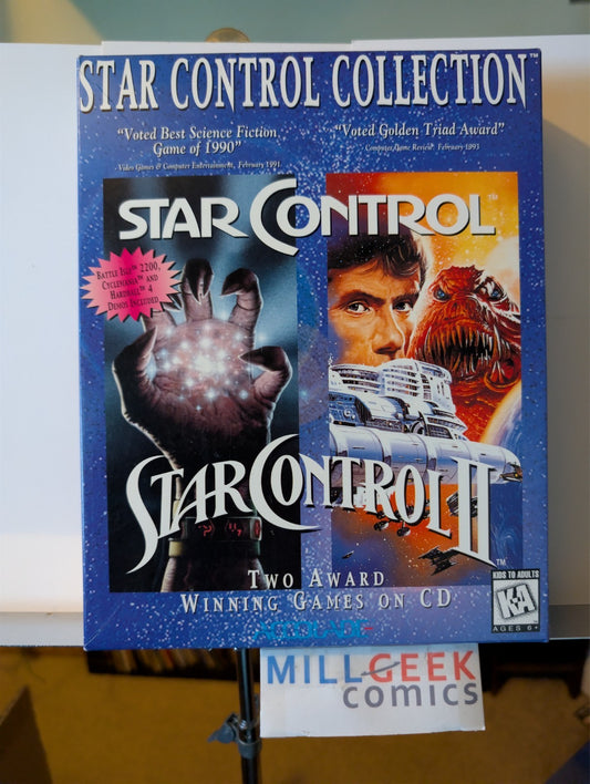 Star Control Collection, Big Box Complete, Disc is NEW/SEALED, PC CD-ROM -JD
