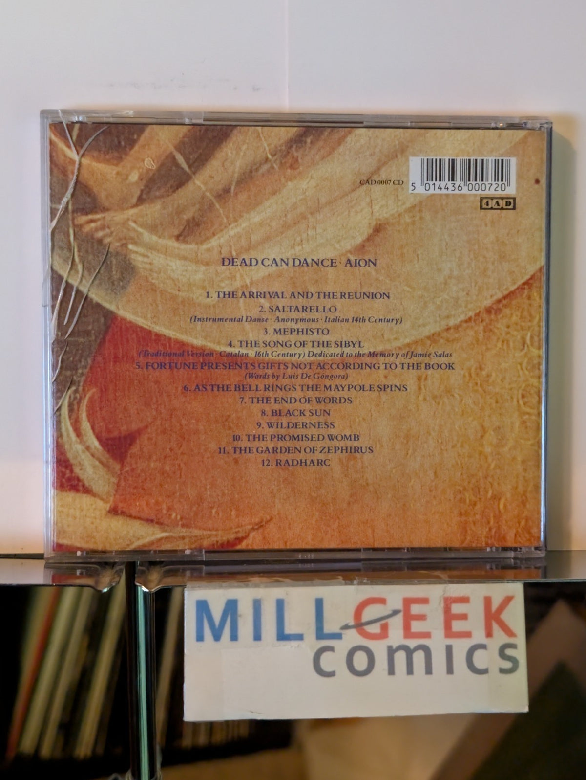 Dead Can Dance - Aion (CD 1990) Like New -JD