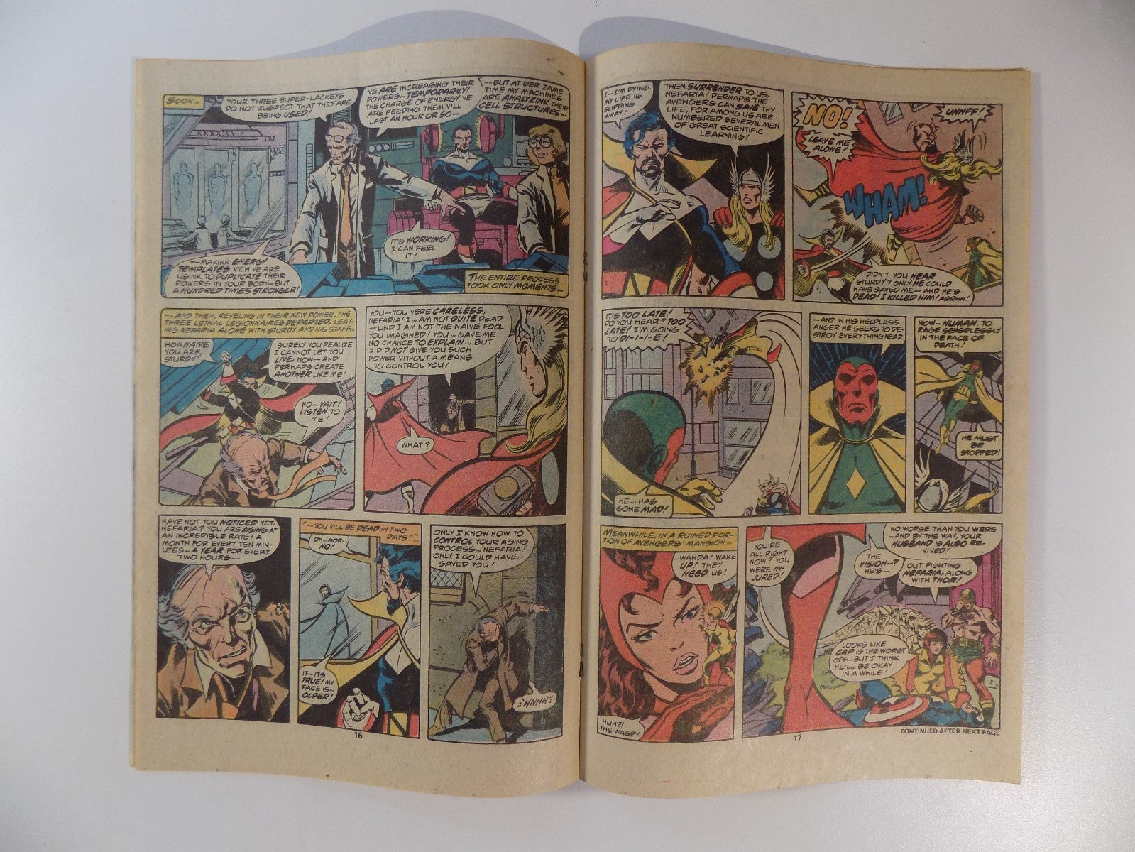 Avengers #166 Marvel Comic December 1977 Very Fine-