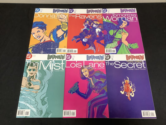 DC Girlfrenzy Comic Bundle, 1998, 6 One-shot Spotlights, See Photo For Specifics