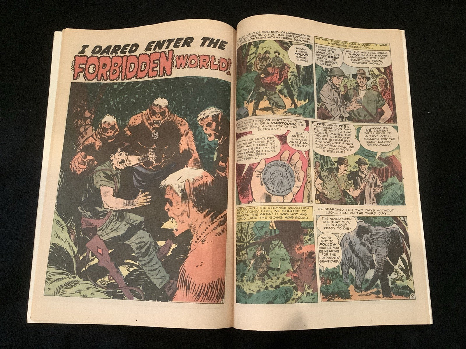 Fear #2, F+ (6.5) Classic Marvel Monster, Jack Kirby Cover Art, 1971
