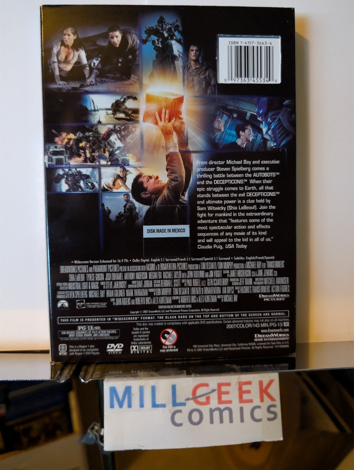 AVP / Transformers / Doom / Johnny Mnemonic, 4 Blockbuster Movie Set (DVD) -JD