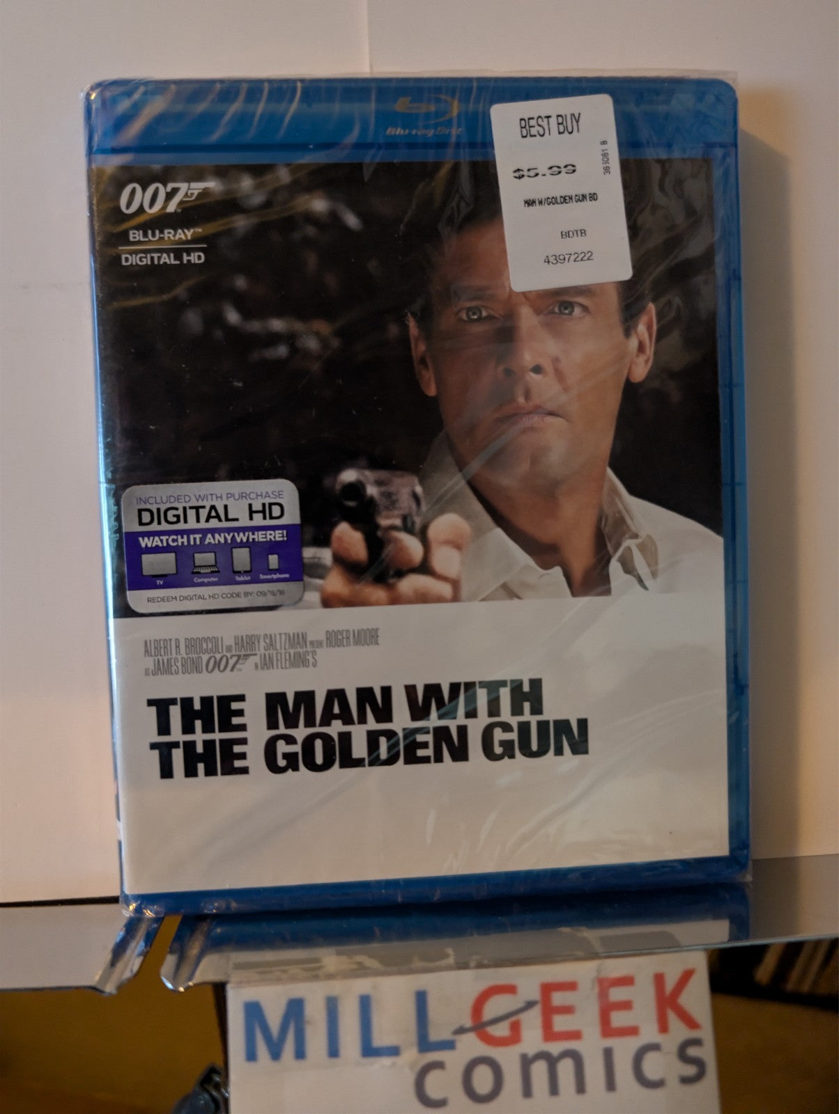 Live and Let Die / The Man with the Golden Gun, 2 Movie Set (Blu-ray) -JD