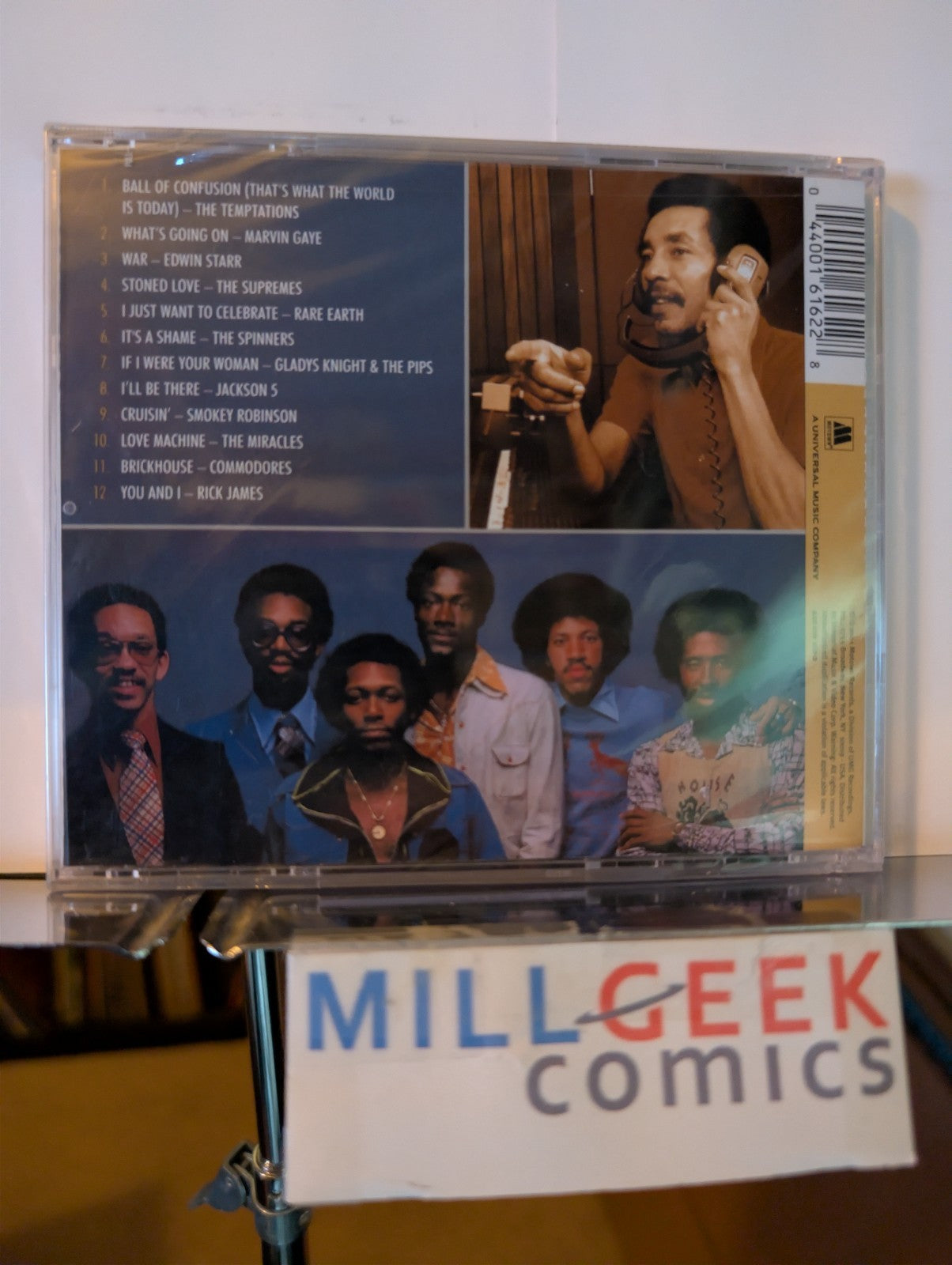 Soul & Motown Music 4 CD lot (Marvin Gaye, Tracy Chapman, Greatest Hits)-JD