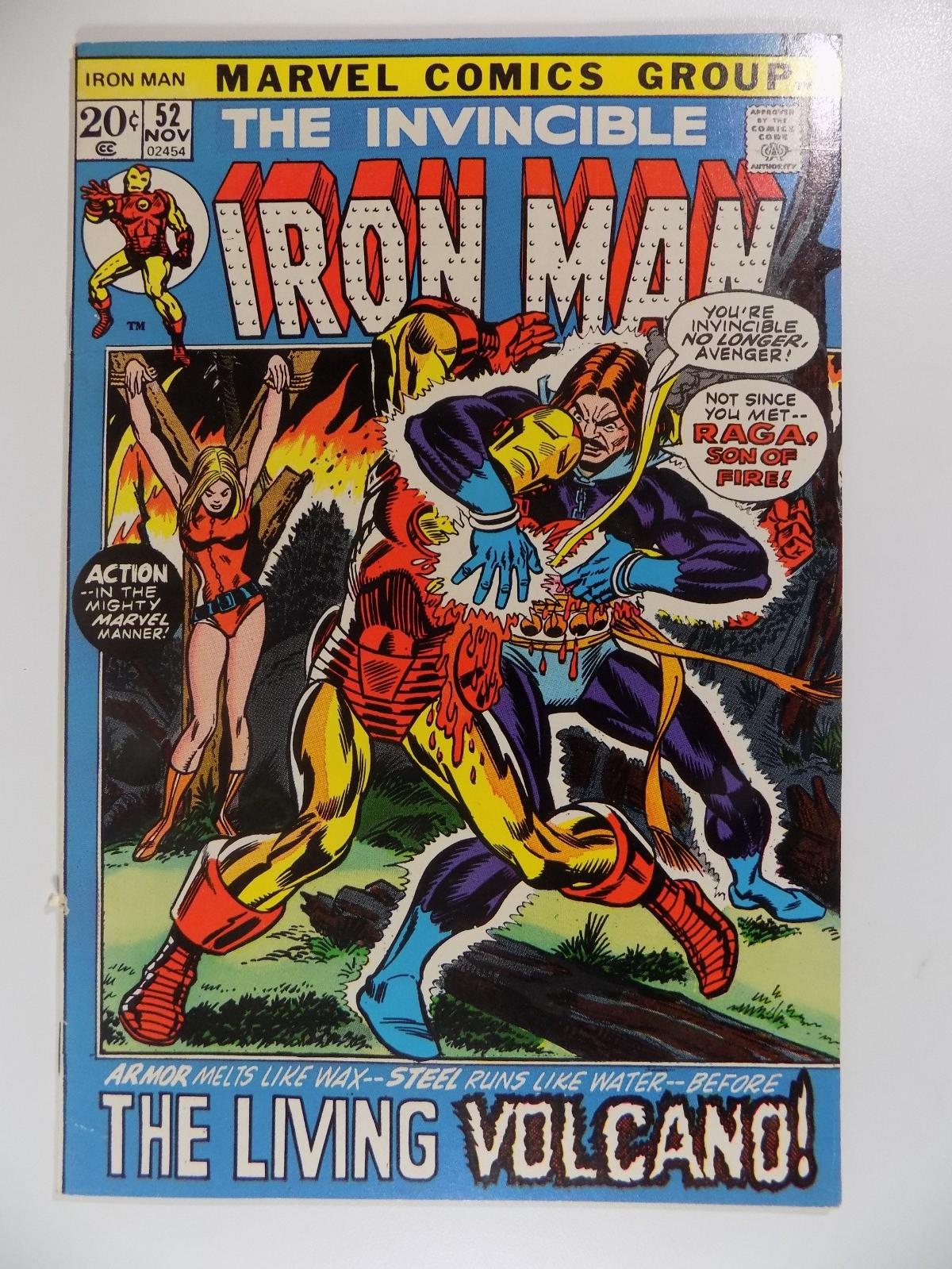 Iron Man #52 Marvel Comic November 1972 Fine+