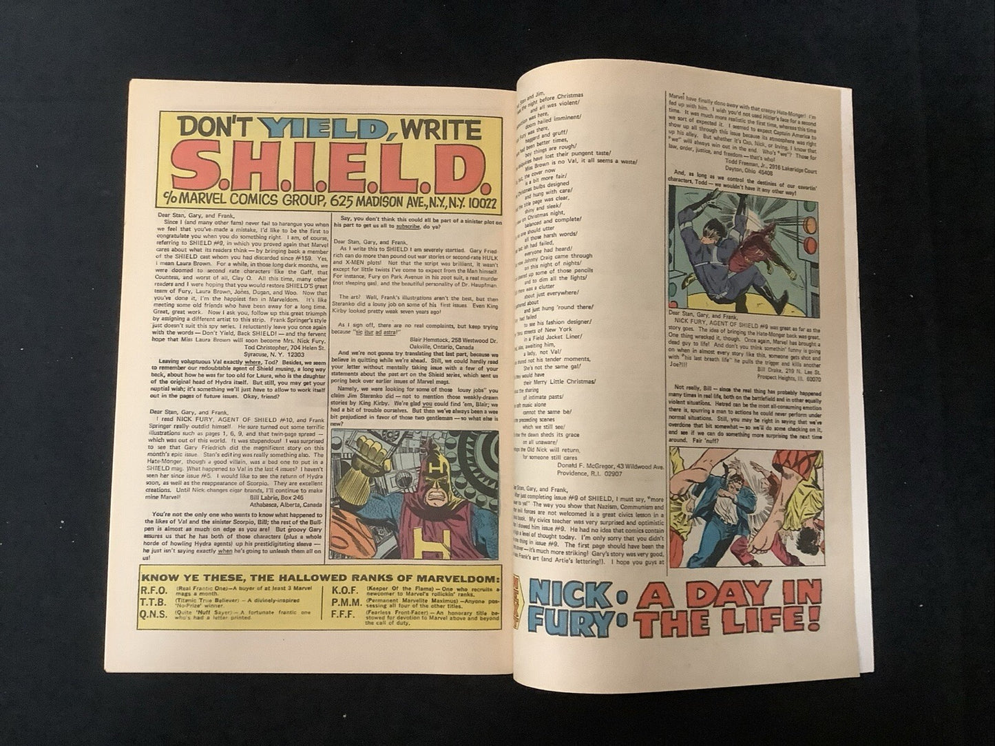 Nick Fury Agent of Shield #13 (Marvel Comics 1969) VF+ (8.5) Stan Lee