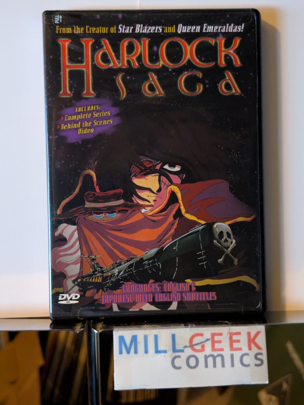 Harlock Saga, by Leiji Matsumoto (DVD, 2004) -JD