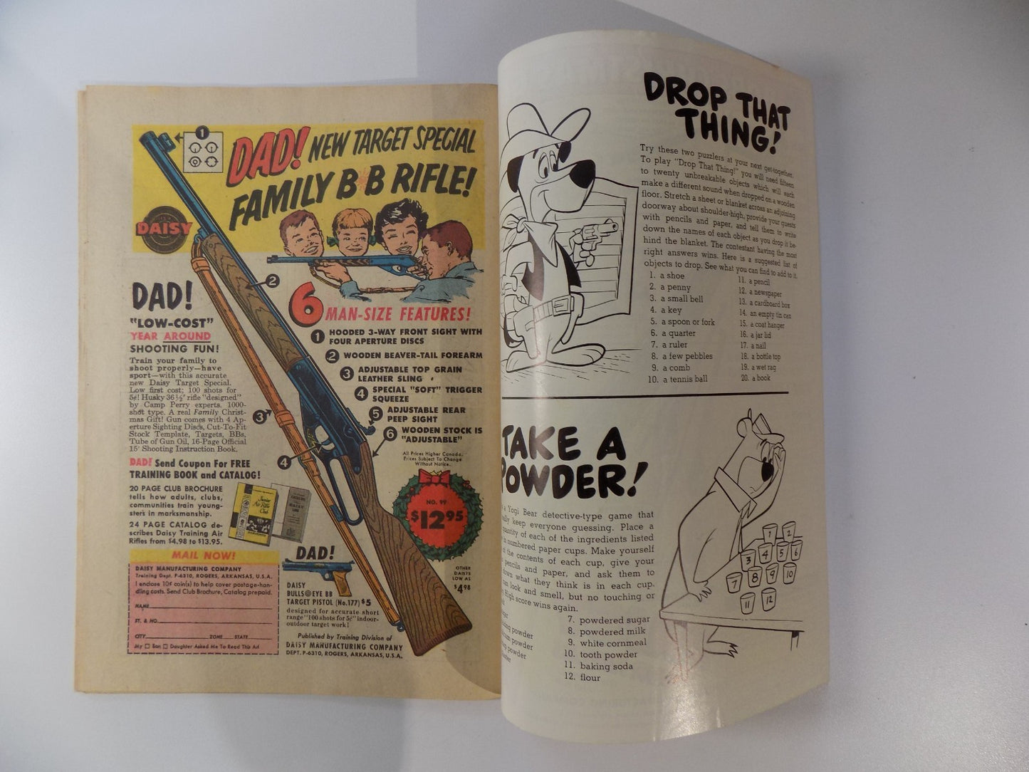 Huckleberry Hound #3 Dell Comic Febuary 1960 Fine-