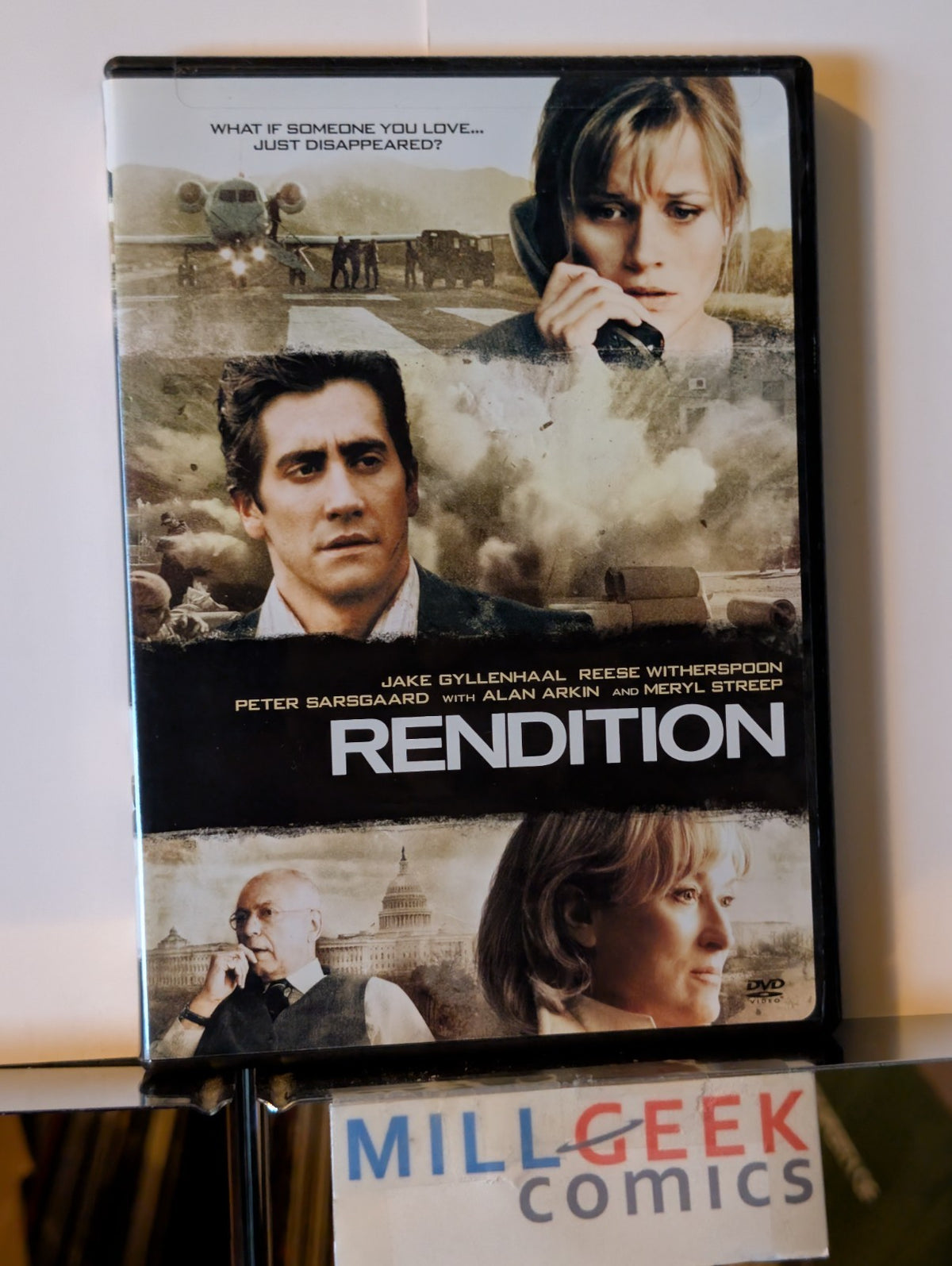 No Way Out / Runaway Jury / Rendition, 3 Drama Movie Lot (DVD) -JD